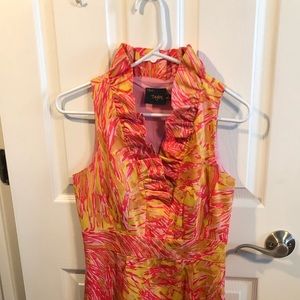 Just...Taylor bright pattered dress